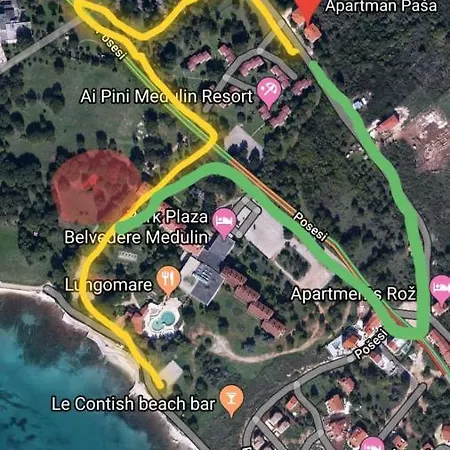 Apartman Krase Medulin Kültér fotó